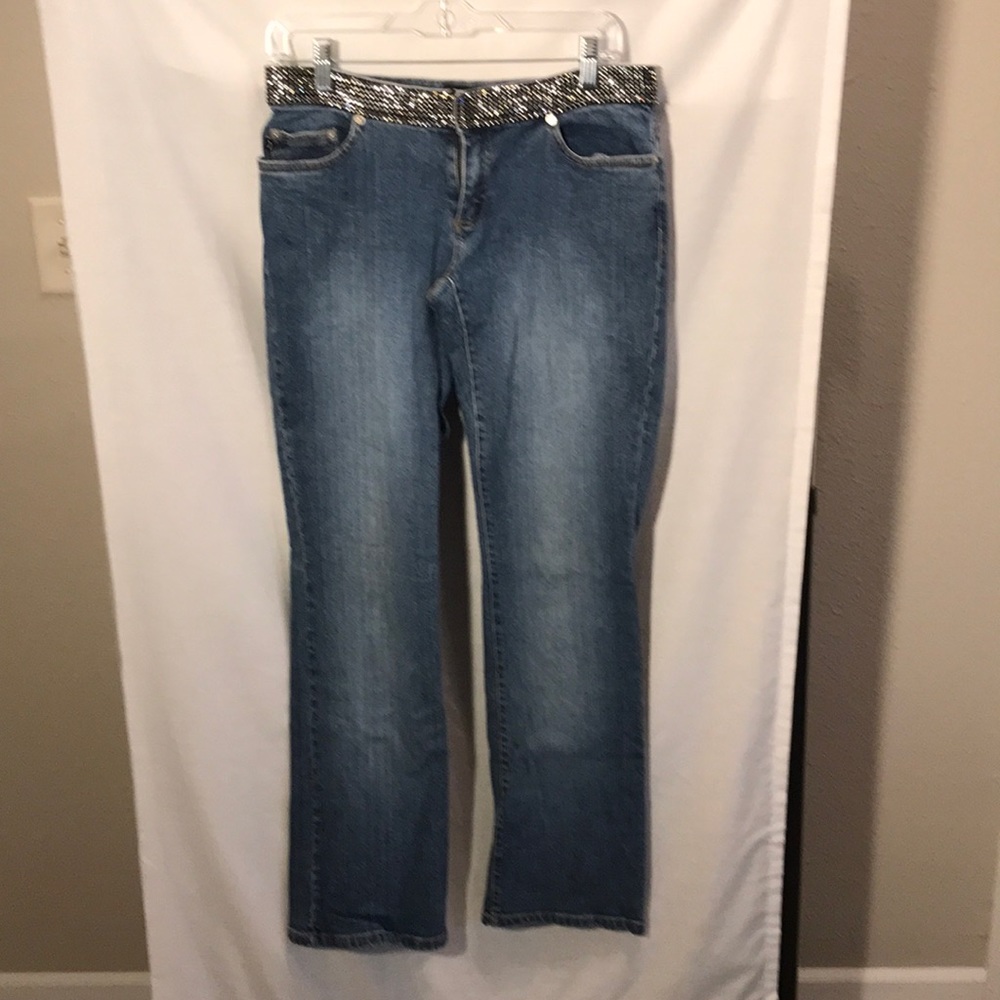 Express Jeans ladies size 7/8 stretch boot cut jeans